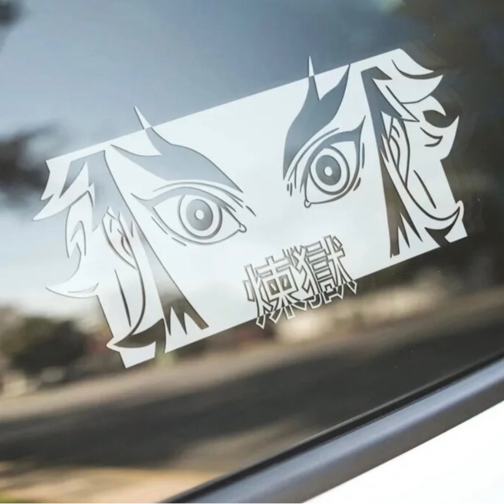Demon Slayer Rengoku Vinyl Decal Laptop Sticker Car Decal